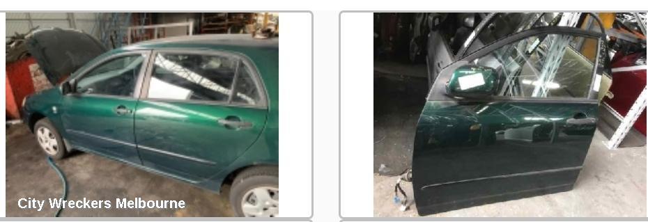 TOYOTA COROLLA LEFT FRONT DOOR, ZZE122 (JAPAN-VIN JTD), 12/2001 - 04/2007 - Image 1