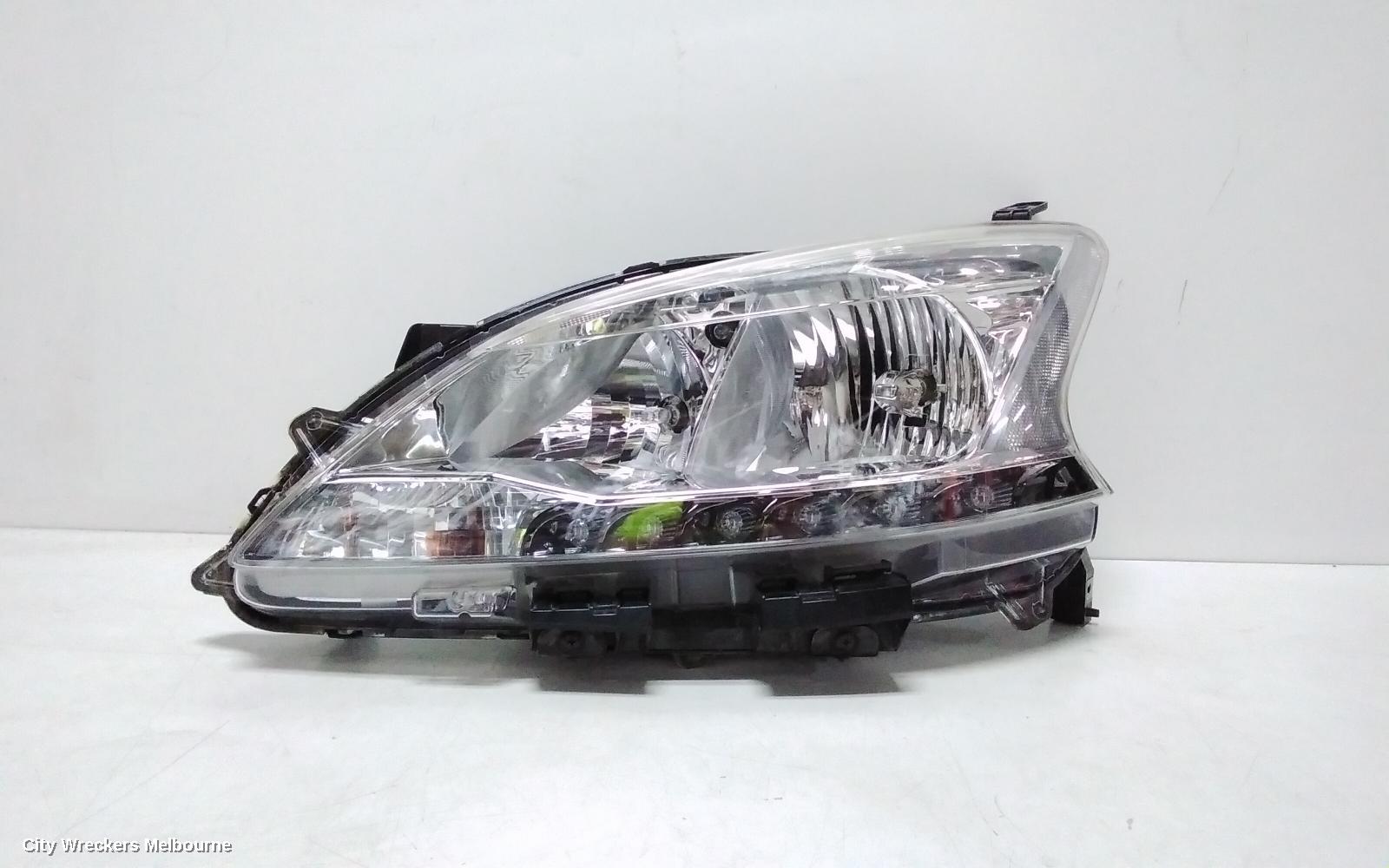 NISSAN PULSAR LEFT HEADLAMP, B17, SEDAN, ST, HALOGEN TYPE, 12/2012 - 12/2017 - Image 2