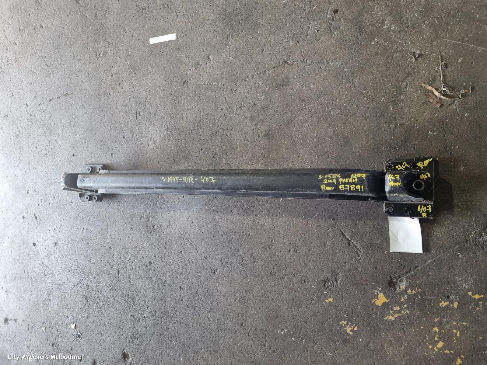 PEUGEOT 407 R/BAR BRACKET/REINFO, WAGON, 09/2004 - 12/2011 - Image 3