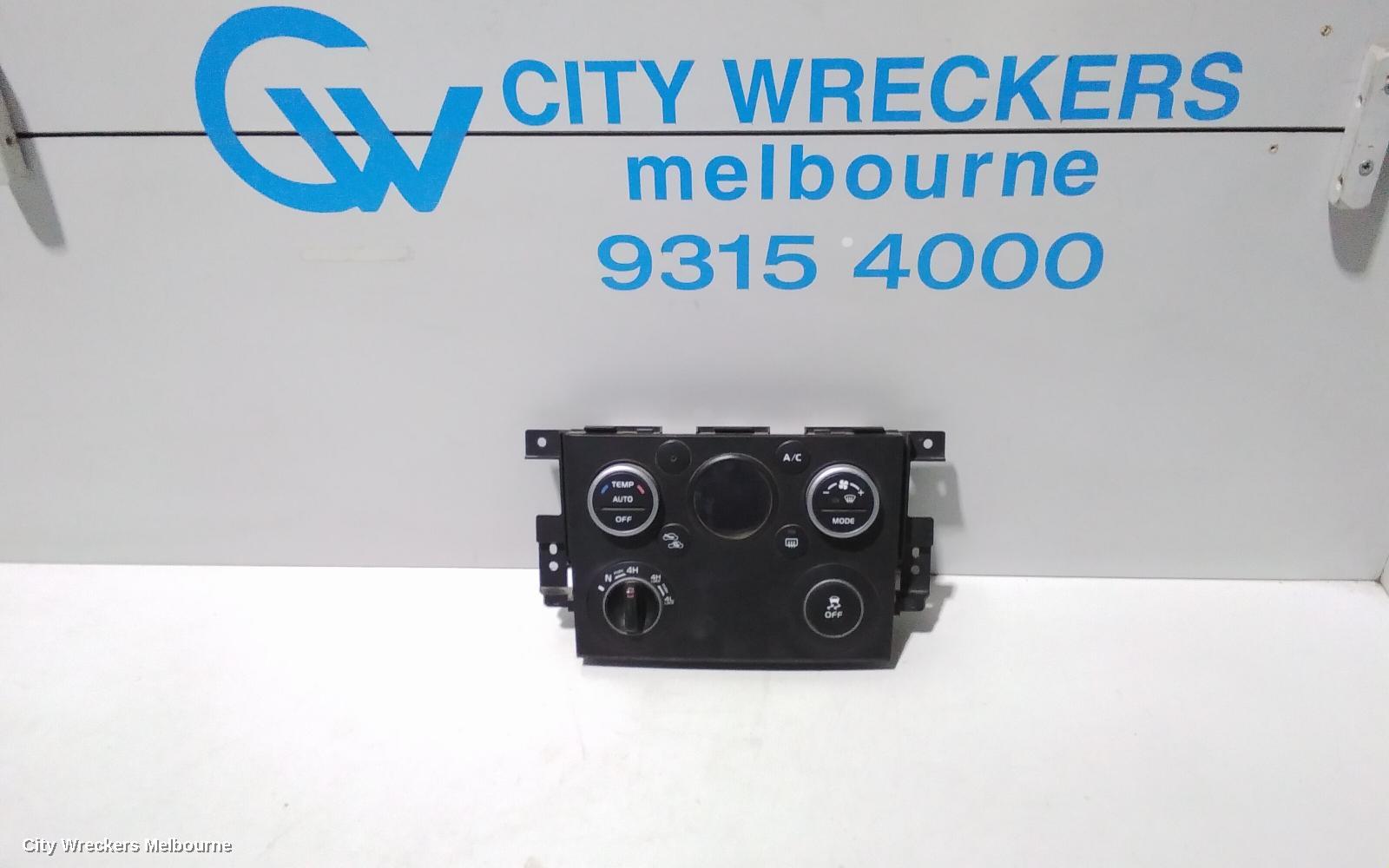 SUZUKI VITARA HEATER/AC CONTROLS, GRAND VITARA, JT, CLIMATE CONTROL TYPE, W/ LIGHT UP SCREEN, 08/2008 - 07/2012 - Image 1