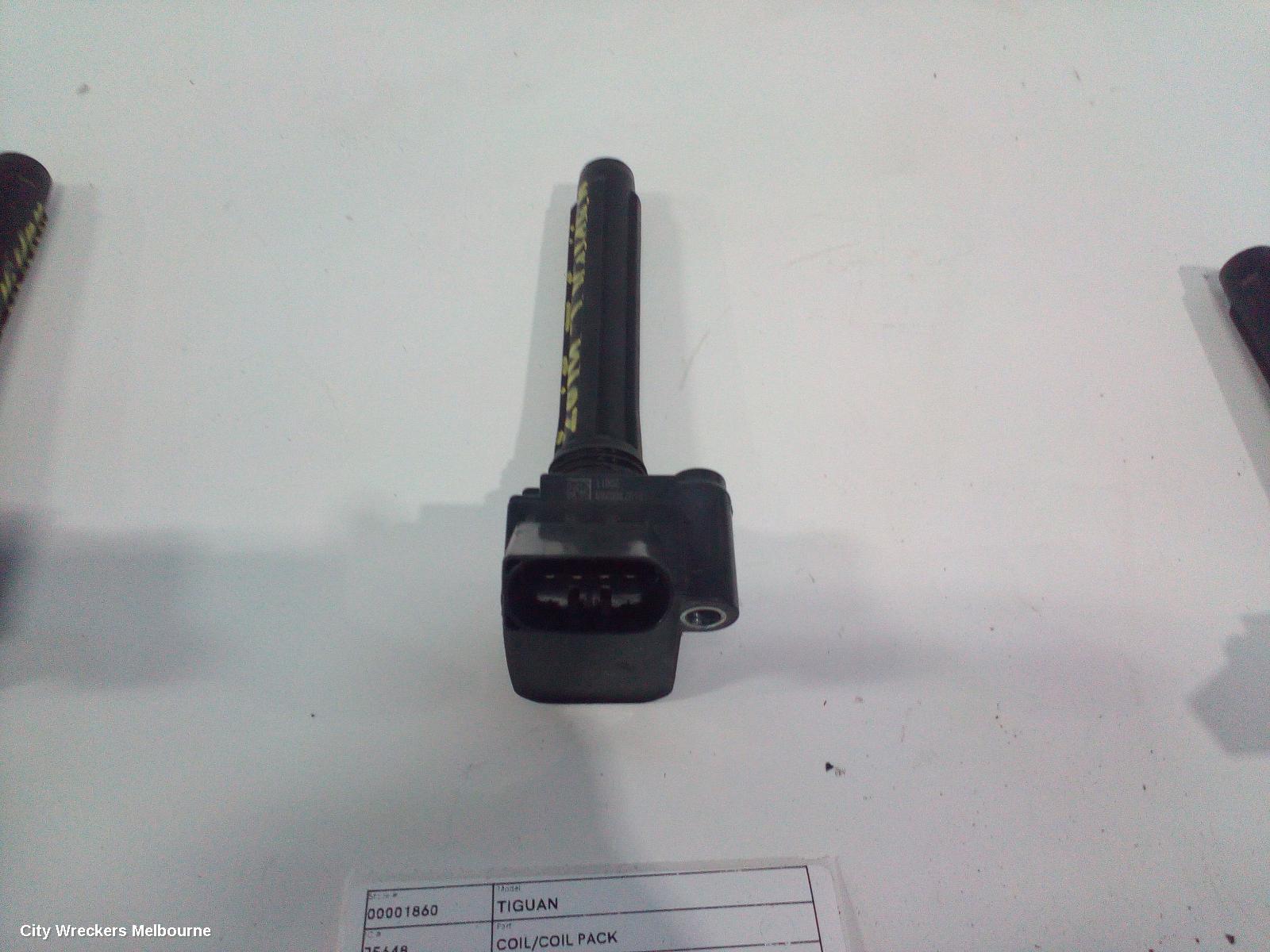 VOLKSWAGEN TIGUAN COIL/COIL PACK, 2.0, PETROL, CZPA/DGVA/CXDA CODE, 5NA, 06/2016 ONWARDS - Image 3