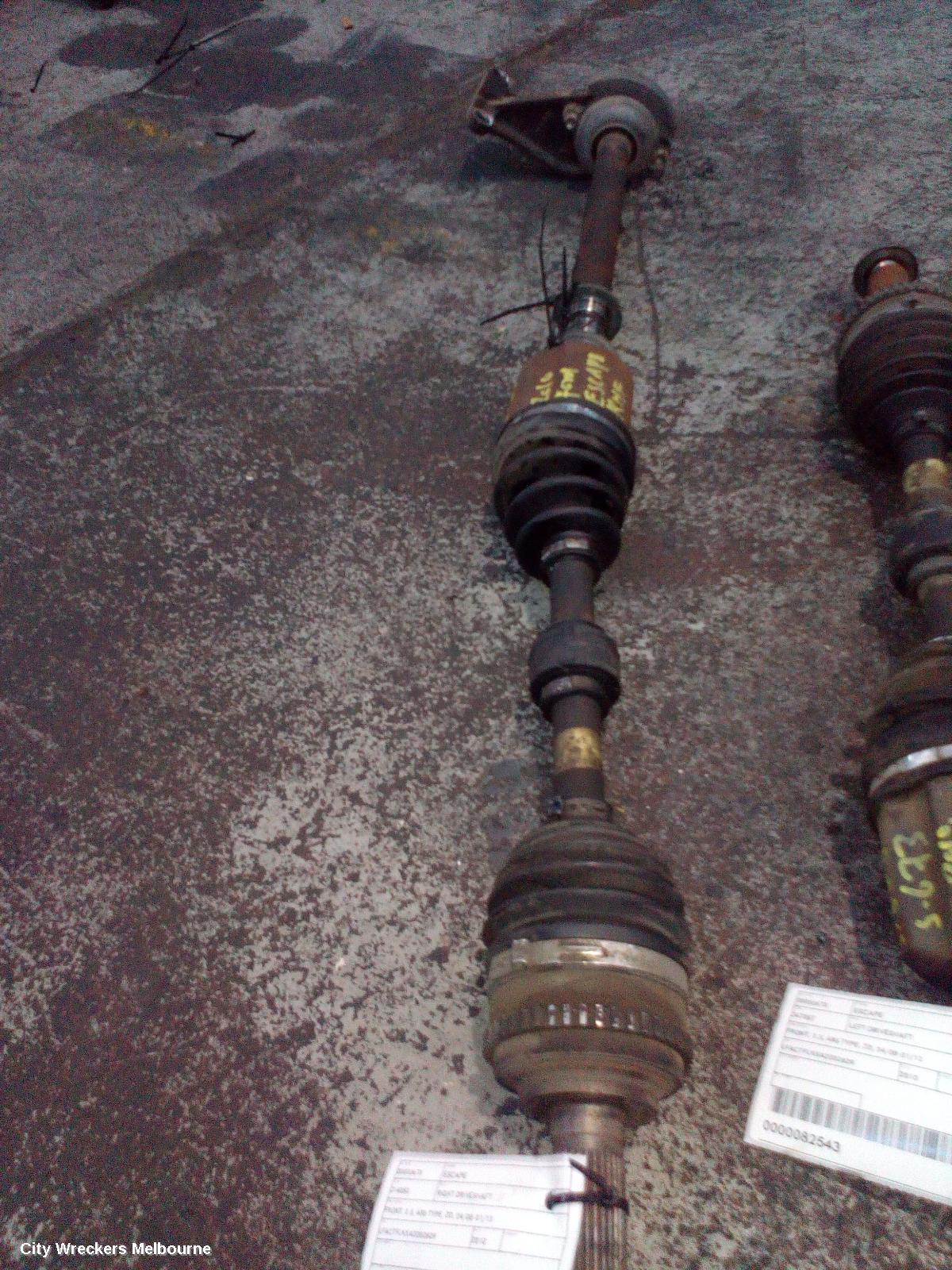 FORD ESCAPE RIGHT DRIVESHAFT, FRONT, 2.3, ABS TYPE, ZD, 04/2008 - 01/2012 - Image 1