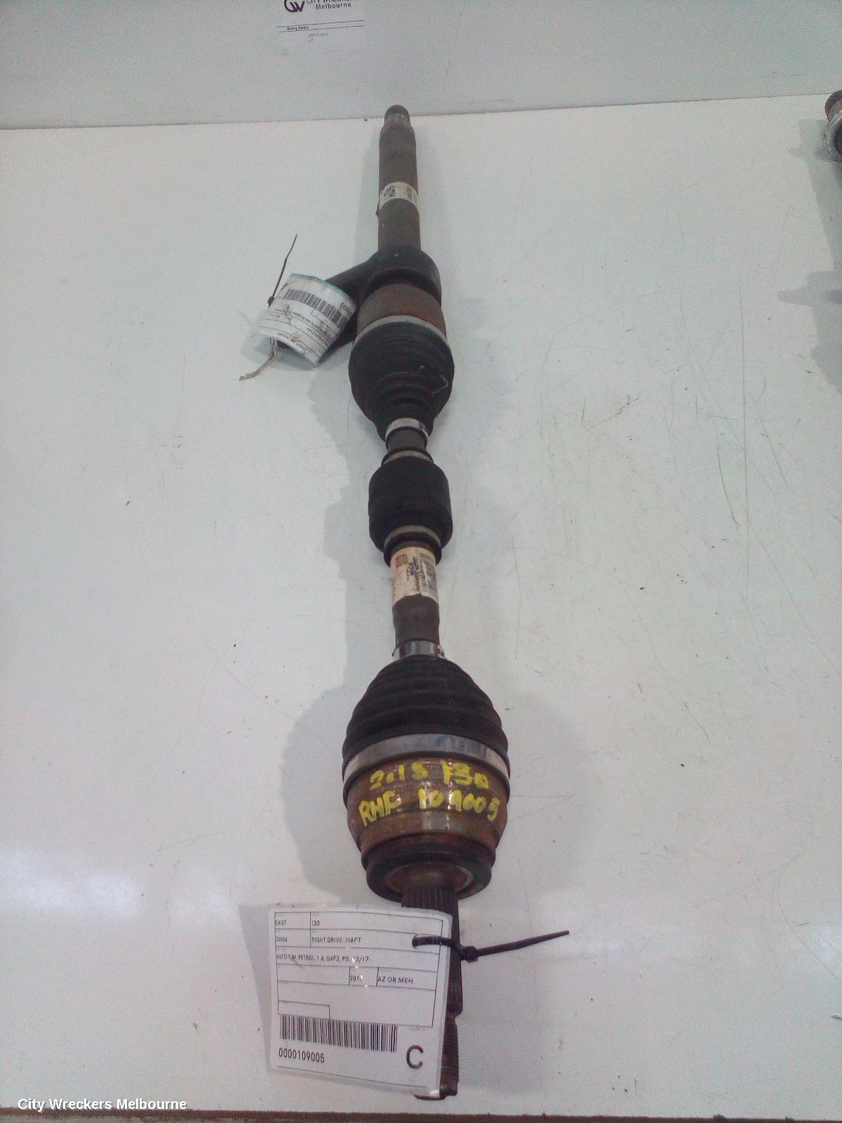 HYUNDAI I30 RIGHT DRIVESHAFT, AUTO T/M, PETROL, 1.6, G4FJ, PD, 03/2017 ONWARDS - Image 2