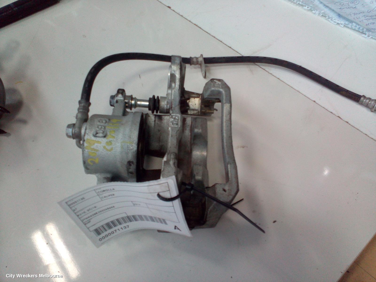 TOYOTA COROLLA CALIPER, RH FRONT, E210, HATCH, NON HYBRID TYPE, 07/2018 ONWARDS - Image 1