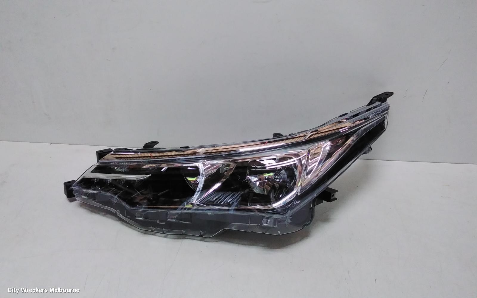 TOYOTA COROLLA LEFT HEADLAMP, ZRE172R, SEDAN, ASCENT/SX, HALOGEN TYPE, 11/2016 - 06/2019 - Image 3