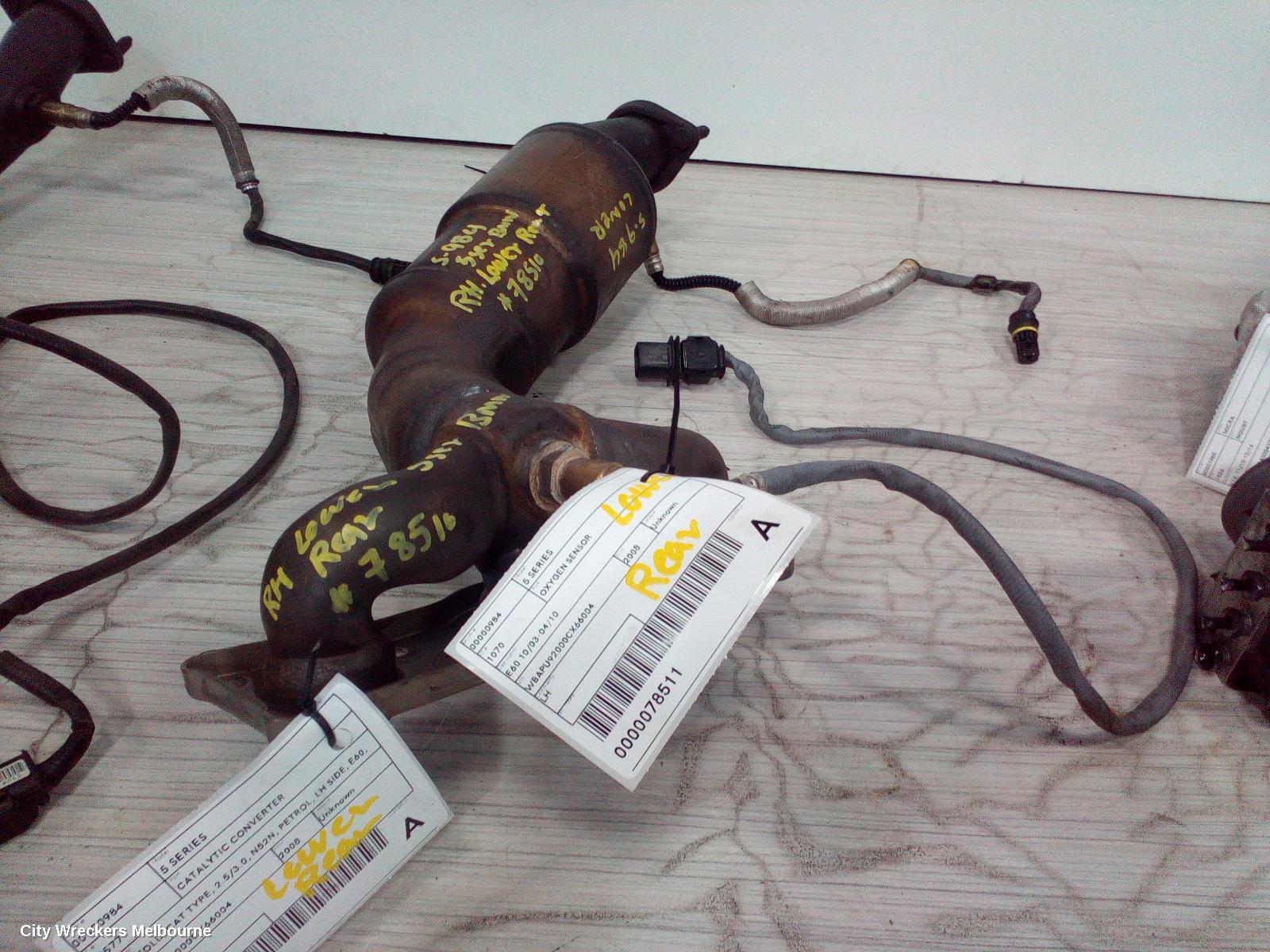 BMW 5 SERIES CATALYTIC CONVERTER, MANIFOLD-CAT TYPE, 2.5/3.0, N52N, PETROL, LH SIDE, E60, 06/2007 - 04/2010 - Image 2