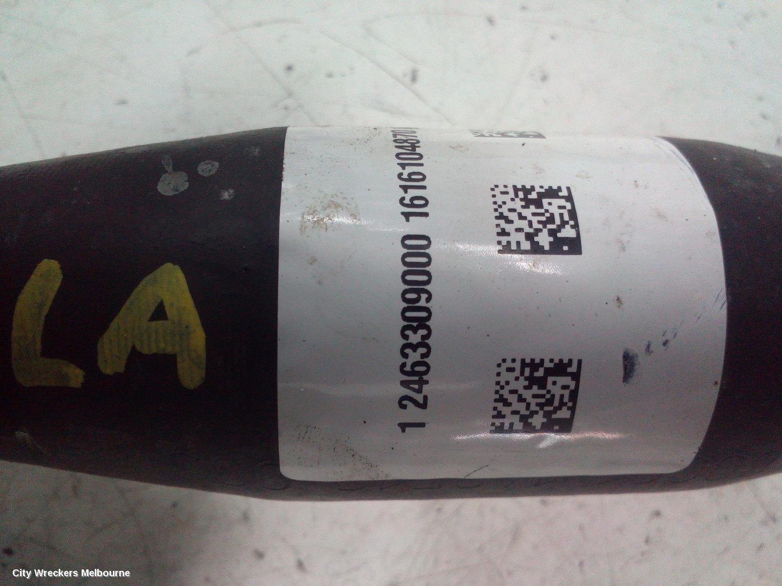 MERCEDES CLA CLASS LEFT DRIVESHAFT, FRONT, 1.6, PETROL, C117/X117, 10/2013 - 01/2019 - Image 3