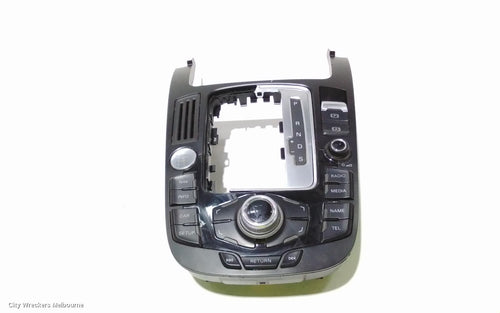 AUDI A4 RADIO/CD/DVD/SAT/TV, MMI CONTROLS, B8 8K, P/N 8T0919609C, 02/2008 - 09/2015 - Image 1
