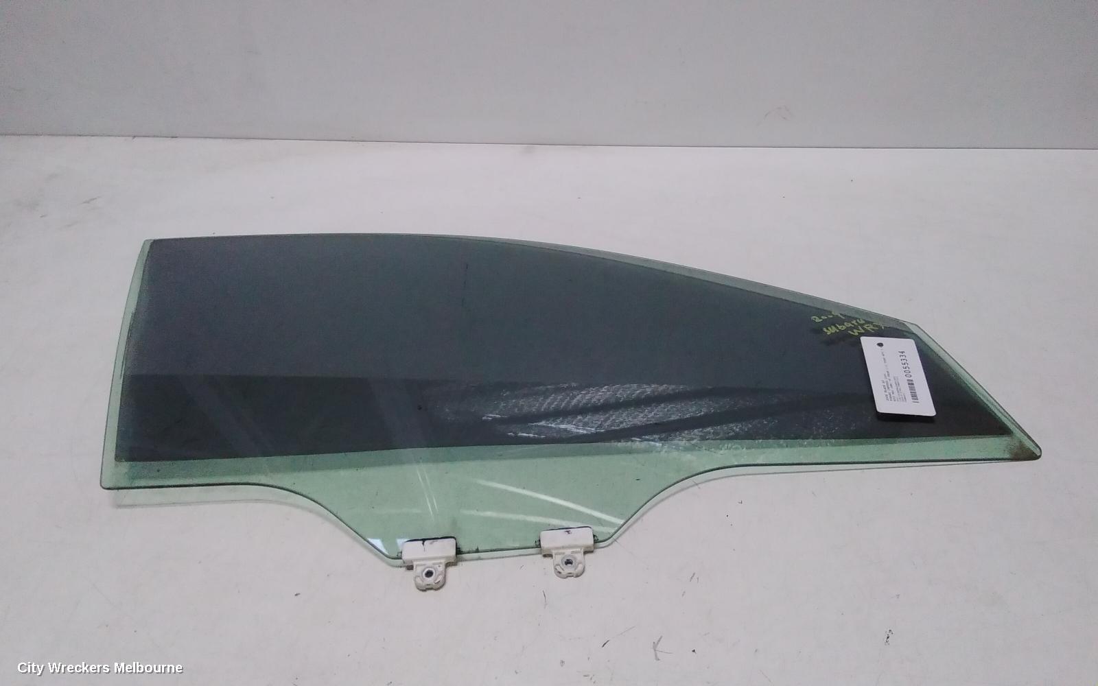 SUBARU IMPREZA RIGHT FRONT DOOR WINDOW, G3, SEDAN/HATCH, 04/2007 - 12/2013 - Image 1