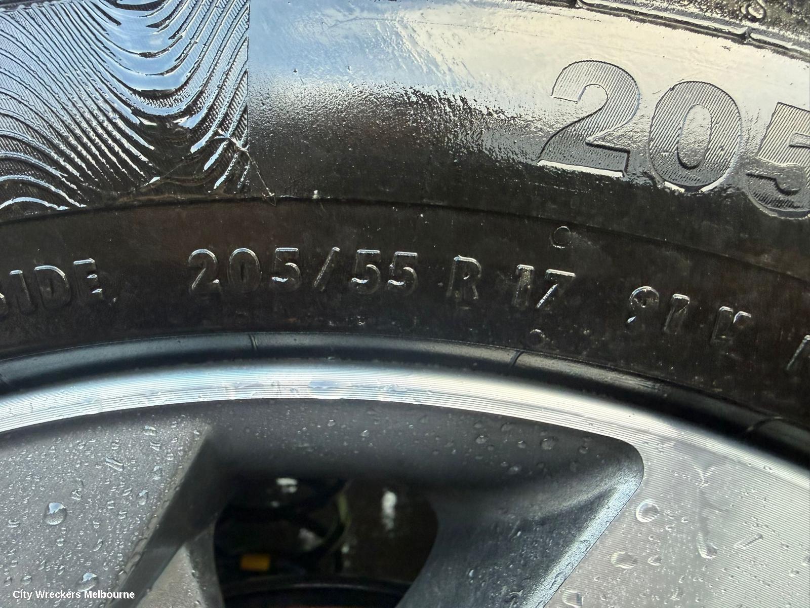 KIA STONIC WHEEL MAG, FACTORY, 17X6IN, 4 Y SPOKE, YB, 08/2020 ONWARDS - Image 2