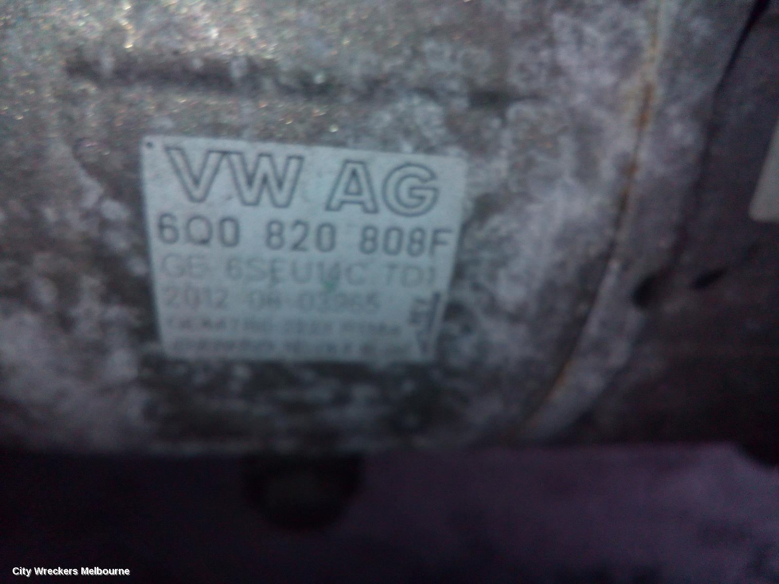 VOLKSWAGEN POLO A/C COMPRESSOR, 6R, 1.4, PETROL, NON TURBO, 05/2010 - 05/2014 - Image 3