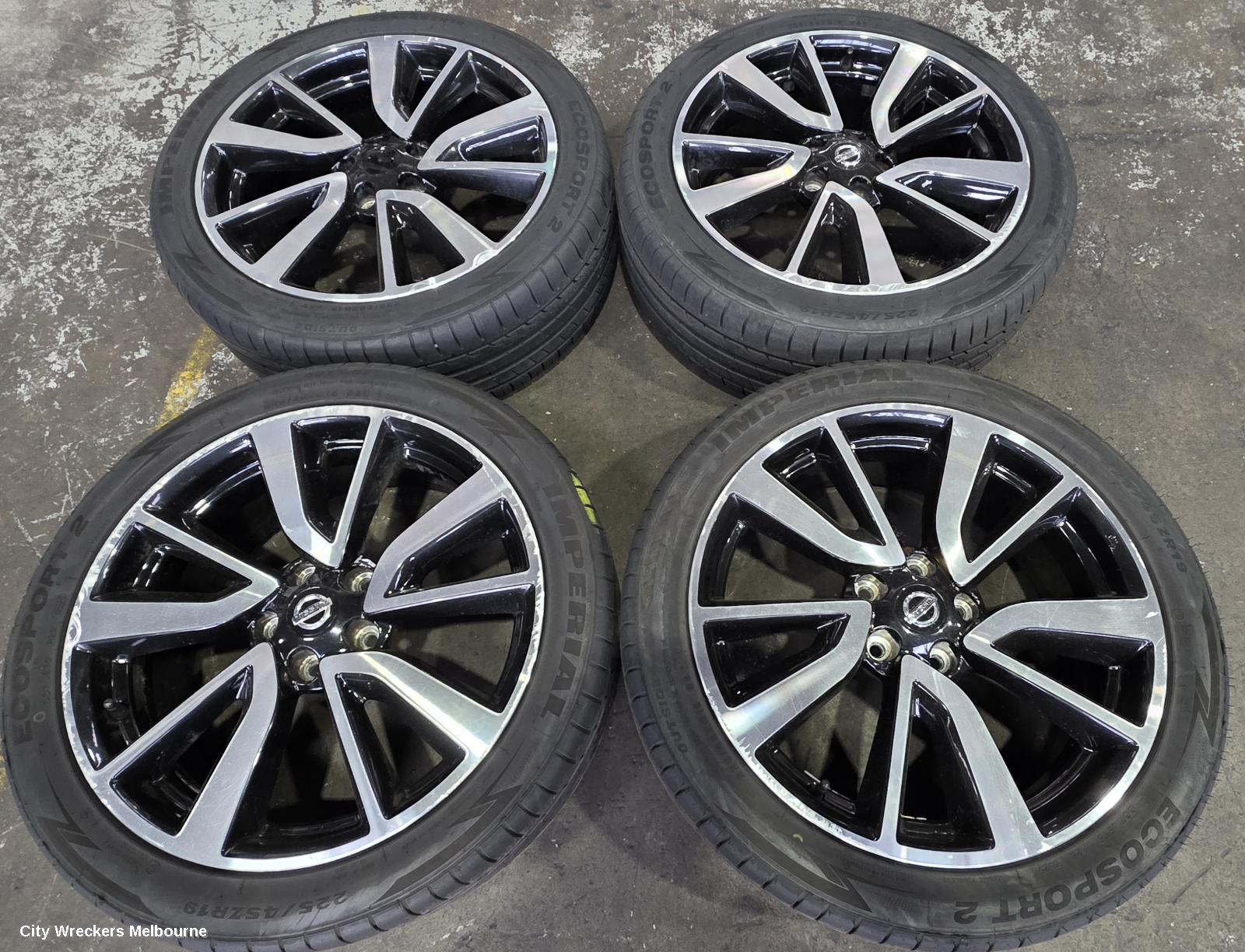 NISSAN XTRAIL WHEEL MAG, FACTORY, 5 V SPOKE, 19X7IN, T32, 02/2017 - 07/2022 - Image 2