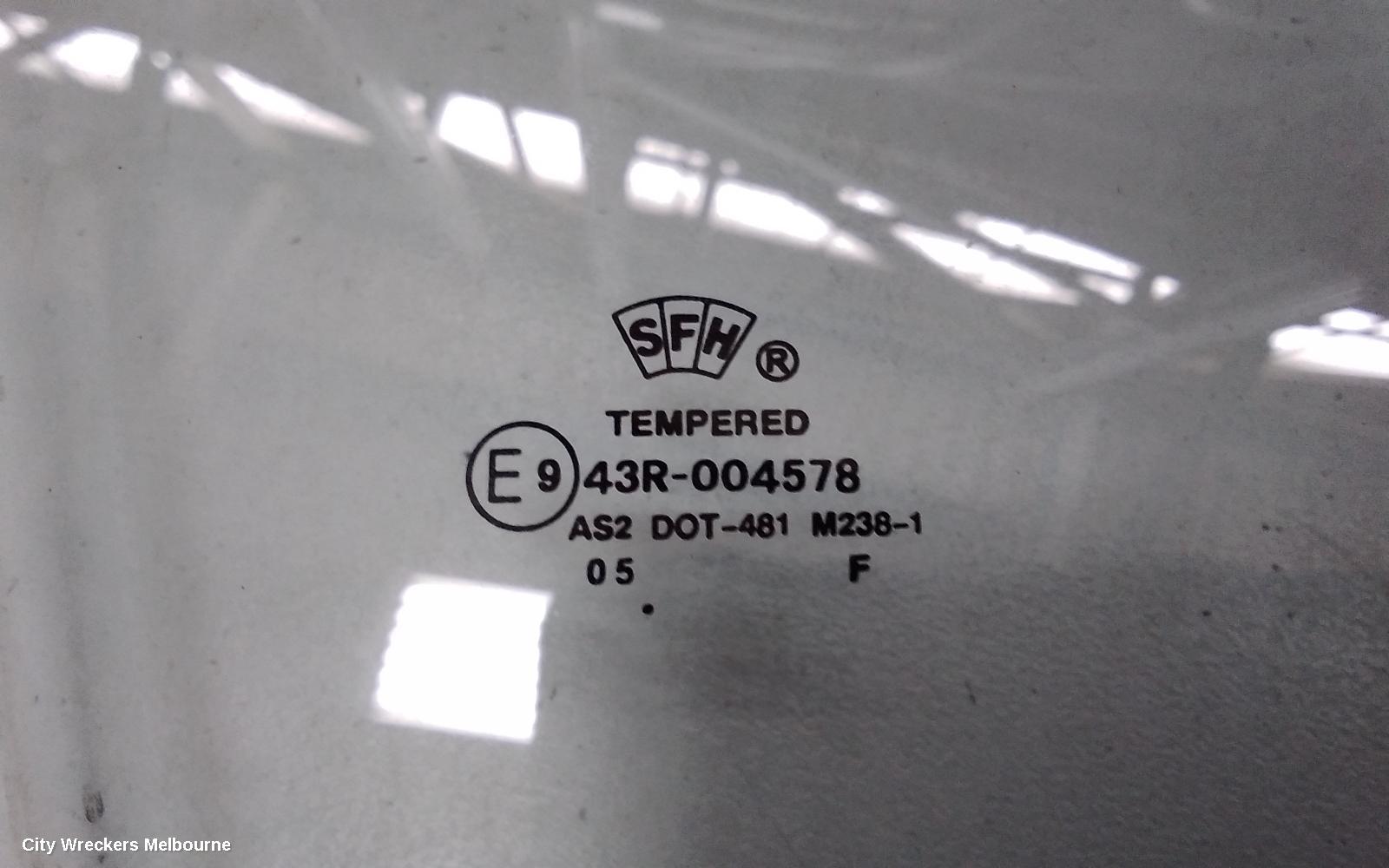 FORD TERRITORY RIGHT FRONT DOOR WINDOW, SX-SZ, 05/2004 - 12/2016 - Image 3