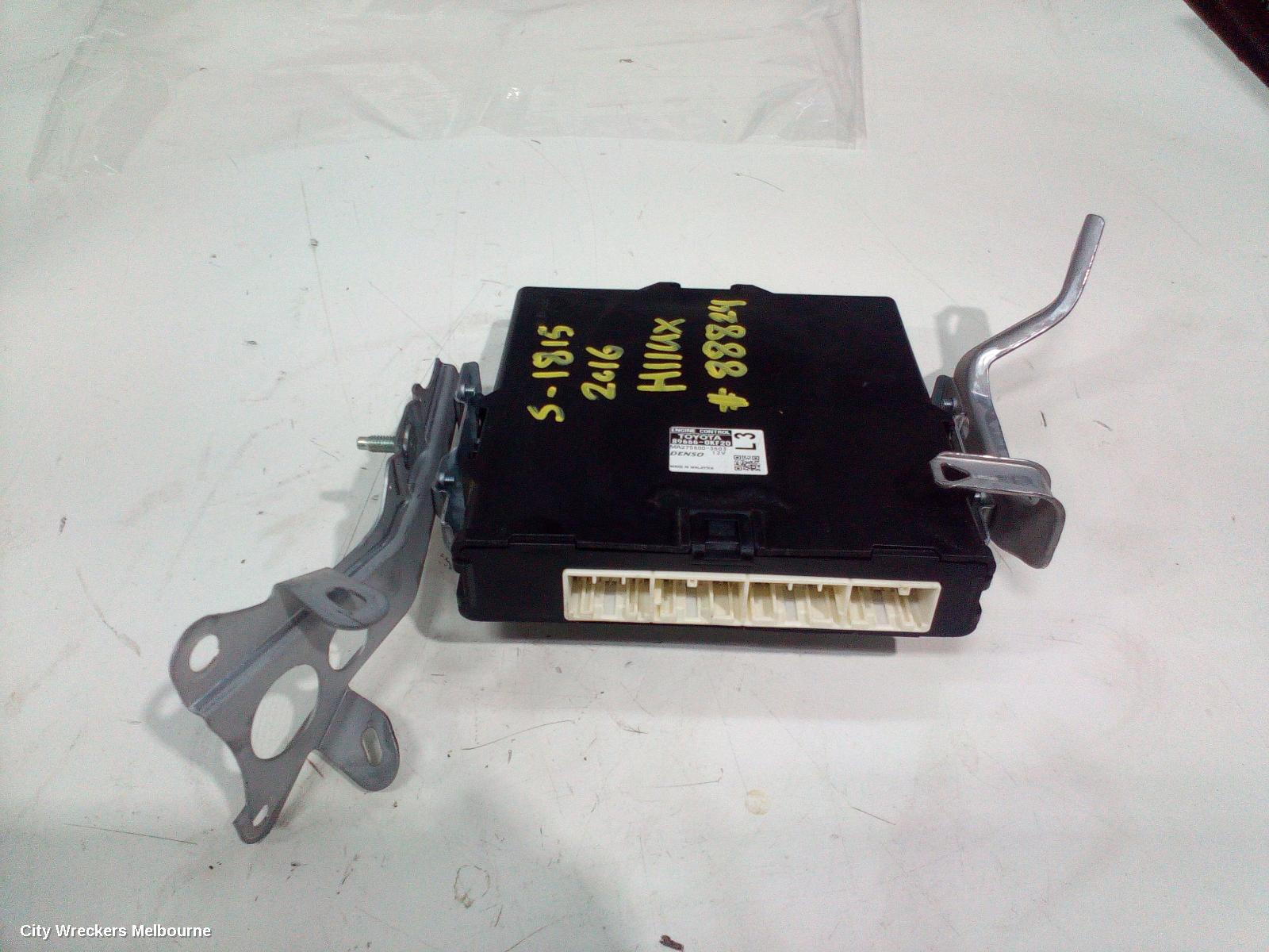 TOYOTA HILUX ECU, ENGINE ECU, 2.7, 2TR-FE, PETROL, AUTO T/M, ECU ONLY, 09/2015 ONWARDS - Image 2