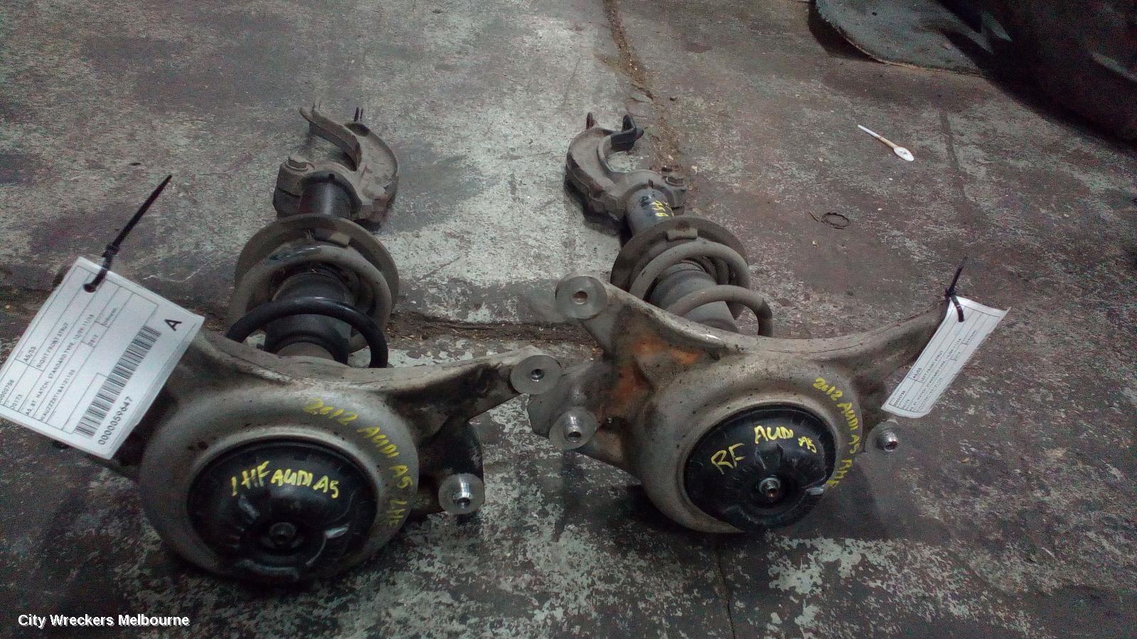 AUDI A5 RIGHT FRONT STRUT, A5, 8T, HATCH, STANDARD TYPE, 10/2009 - 11/2016 - Image 2