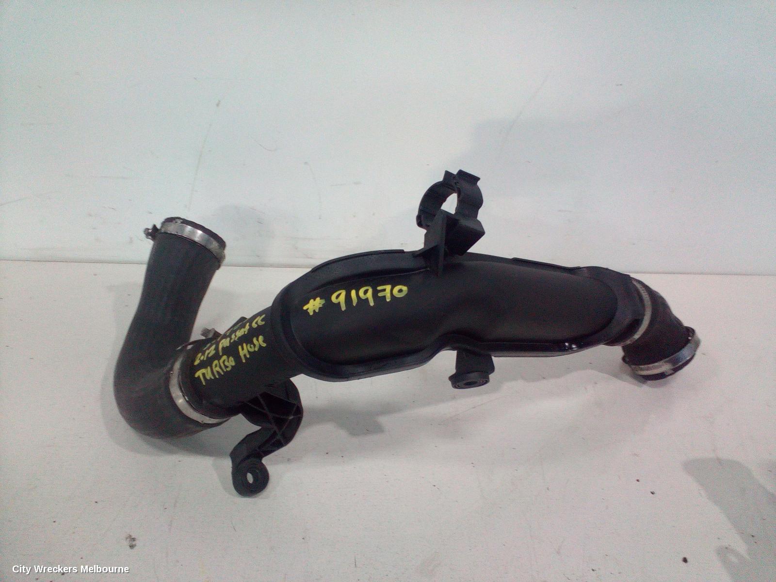 VOLKSWAGEN PASSAT, 3CC, SEDAN, 08/2008 - 12/2016, TURBO HOSE: 91970 - Image 1