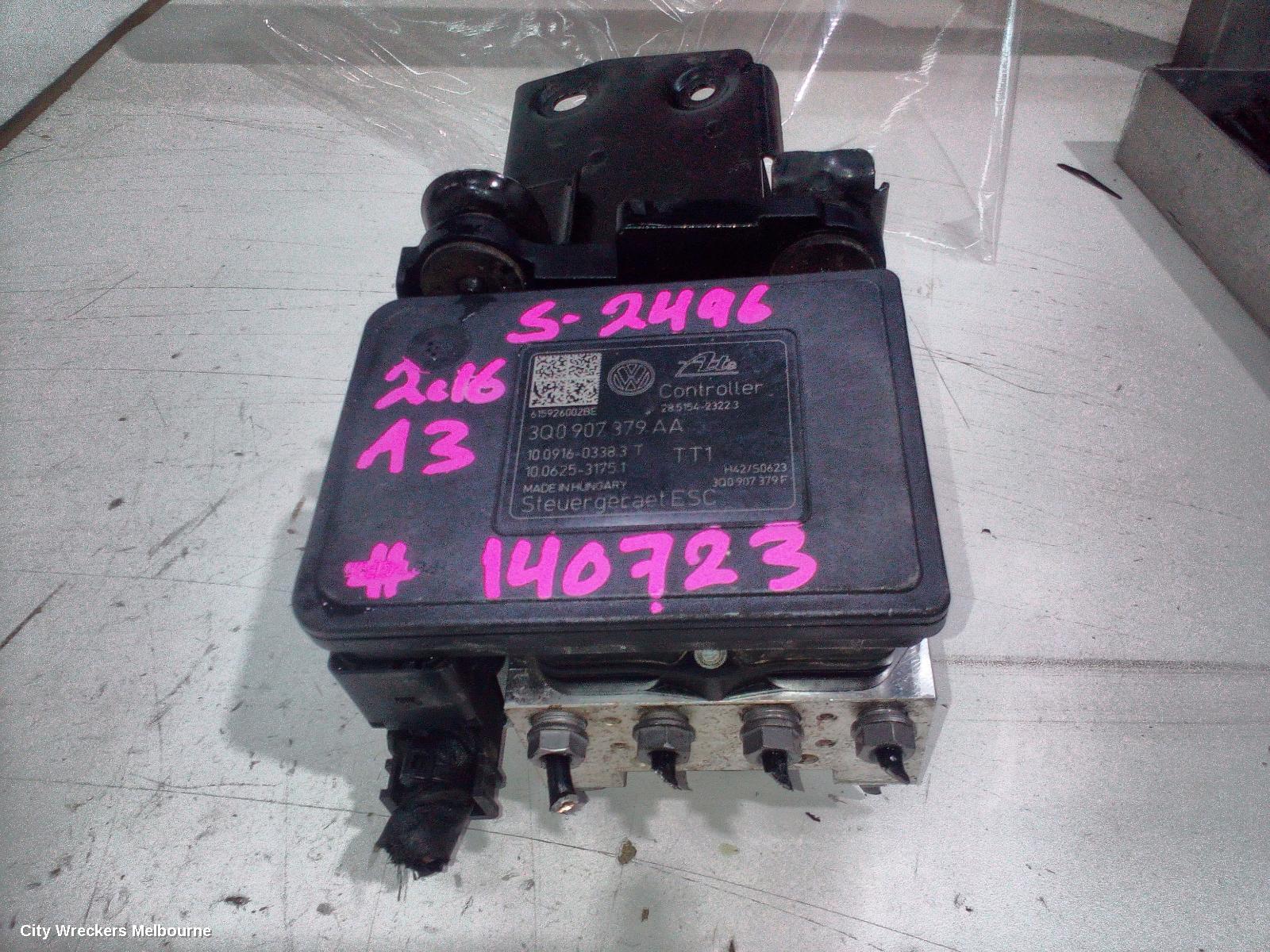 AUDI A3 ABS PUMP/MODULATOR, 8V, P/N 3Q0614517AA, 05/2013 - 10/2020 - Image 2
