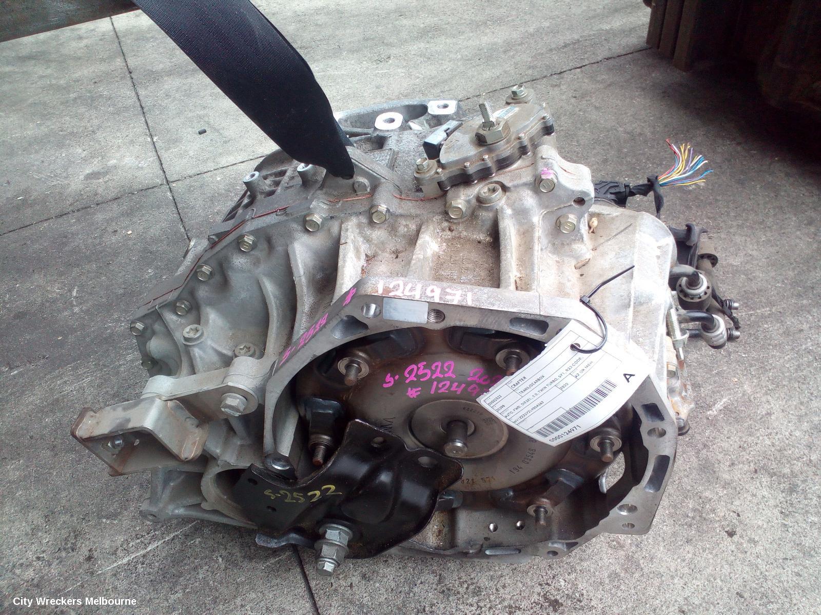 VOLKSWAGEN CRAFTER TRANS/GEARBOX, AUTO, FWD, DIESEL, 2.0, TWIN TURBO, SY1, RJJ CODE, 08/2017 ONWARDS - Image 2