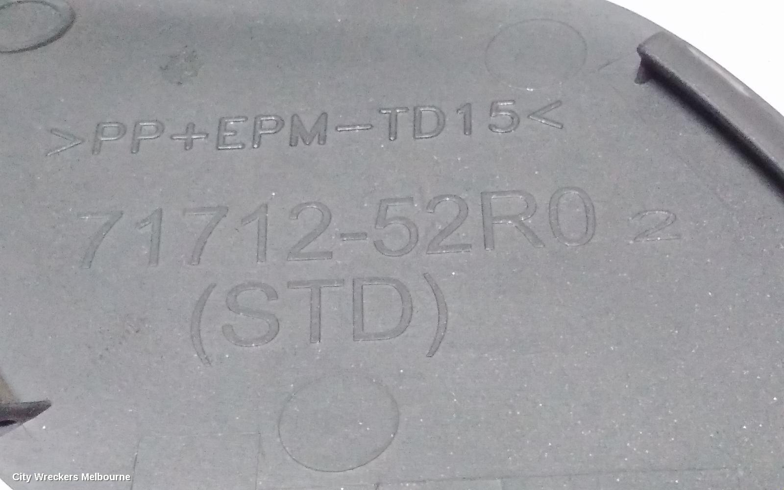 SUZUKI SWIFT, AZ, 04/2017 - 03/2025, TOW HOOK COVER: 73525 - Image 3