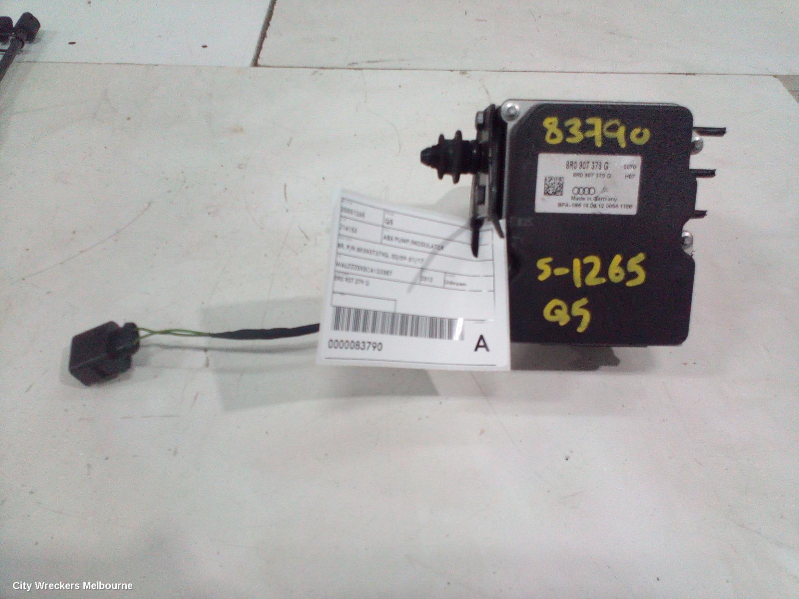 AUDI Q5 ABS PUMP/MODULATOR, 8R, P/N 8R0907379G, 03/2009 - 01/2017 - Image 3