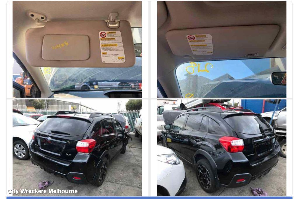 SUBARU XV SUNVISOR, G4X, LH SIDE, FABRIC, 08/2011 - 04/2017 - Image 1