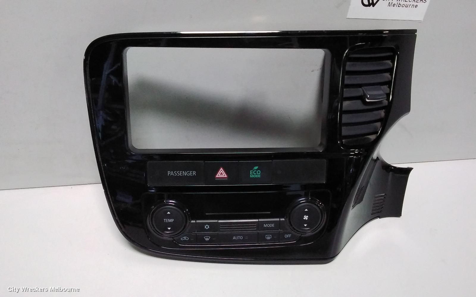 MITSUBISHI OUTLANDER HEATER/AC CONTROLS, SINGLE ZONE CLIMATE CONTROL TYPE, ZJ-ZK, 10/2012 ONWARDS - Image 1