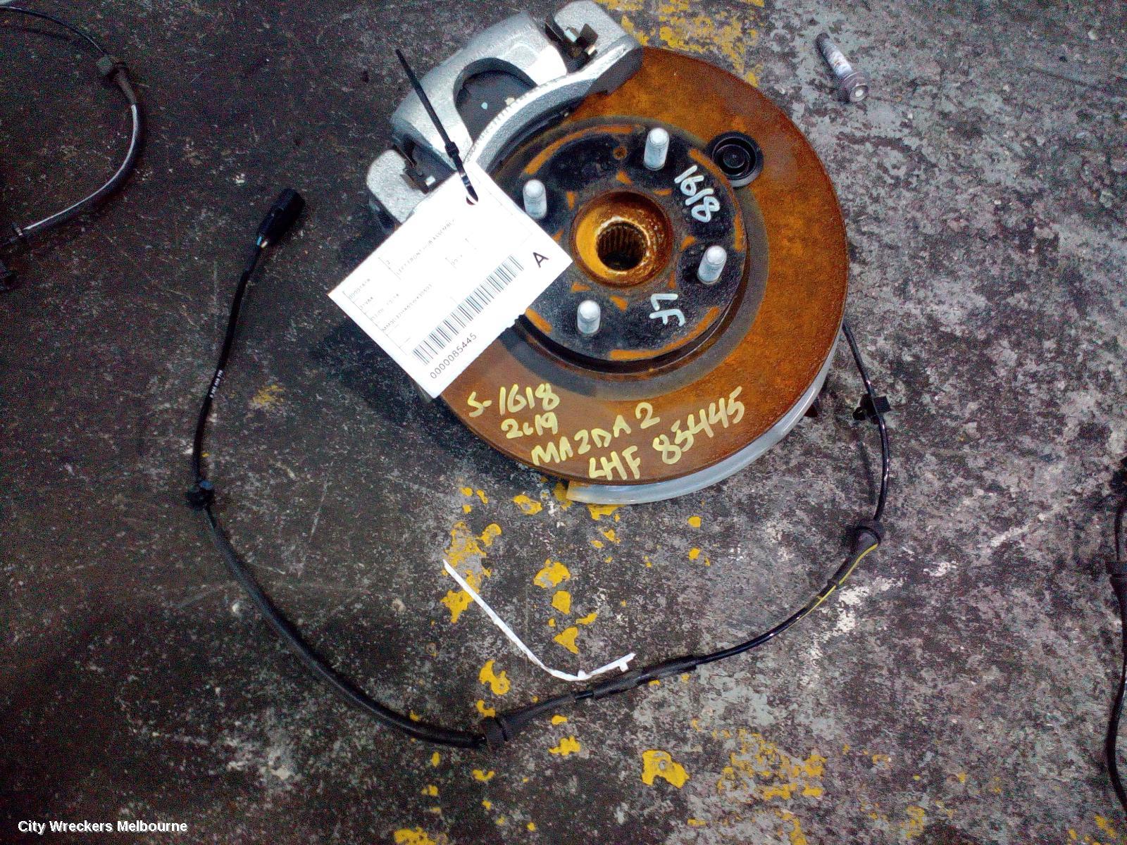 MAZDA 2 LEFT FRONT HUB ASSEMBLY, DJ/DL, 10/2014 ONWARDS - Image 1