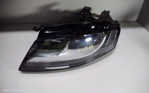 AUDI A4 LEFT HEADLAMP, B8 8K, HALOGEN TYPE, 02/2008 - 06/2012 - Image 2