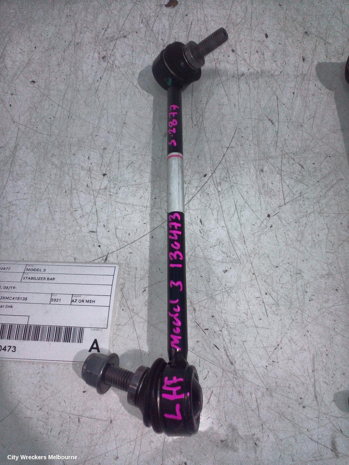 TESLA MODEL 3 STABILISER BAR, 1ST GEN, 06/2019 ONWARDS - Image 1
