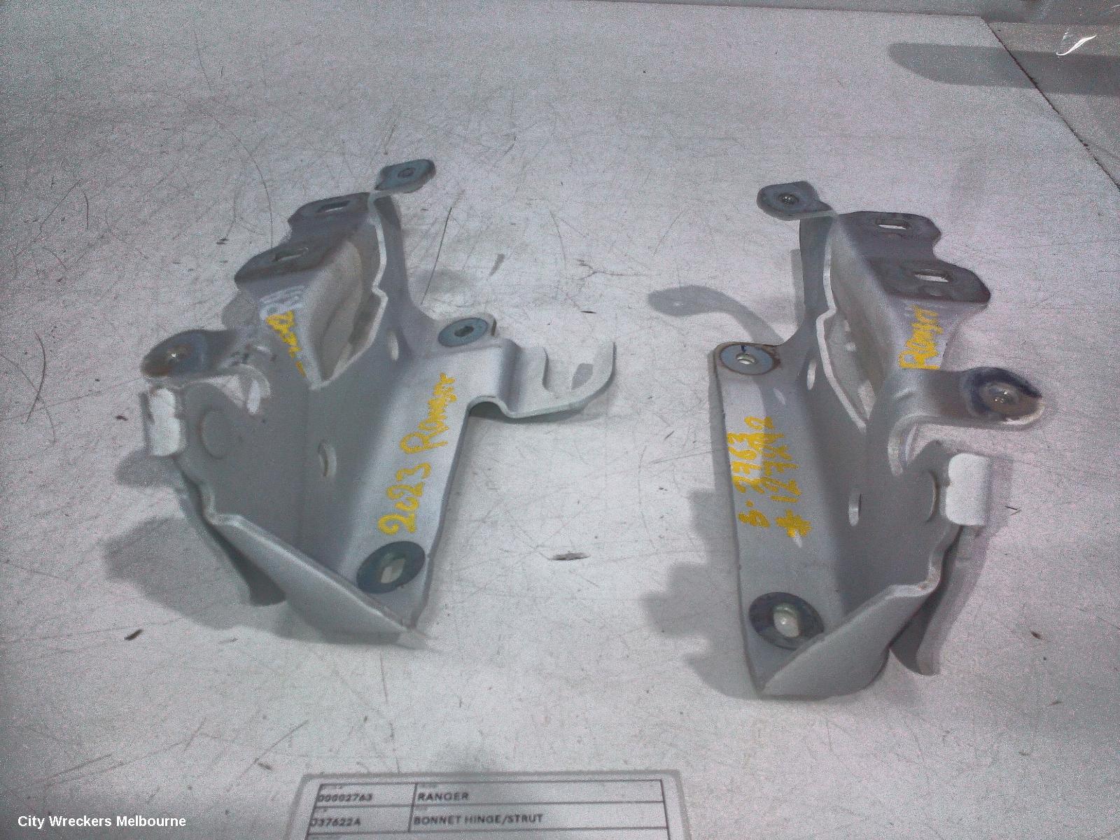 FORD RANGER BONNET HINGE/STRUT, RA, HINGES (PAIR), 05/2022 ONWARDS - Image 2