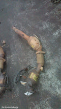 AUDI Q7 CATALYTIC CONVERTER, UNDER CAR-CAT TYPE, 4.2, PETROL, BAR CODE, RH SIDE, 4L, 09/2006 - 08/2010 - Image 1