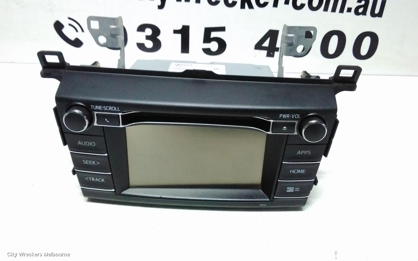 TOYOTA RAV4 RADIO/CD/DVD/SAT/TV, HEAD UNIT, W/ SAT NAV, NON JBL TYPE, XA50, GX/GXL/XSE, 11/2018 ONWARDS - Image 3
