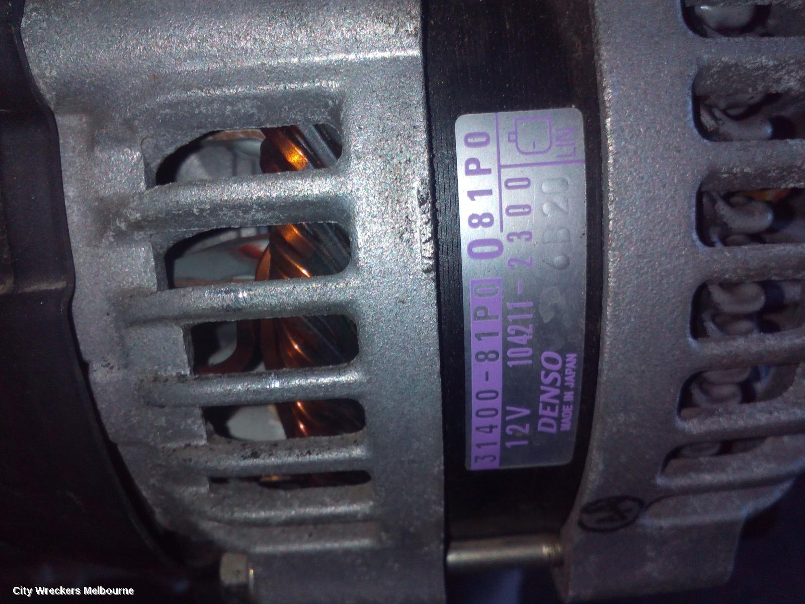 SUZUKI IGNIS ALTERNATOR, PETROL, 1.2, K12C, MF, 11/2016 ONWARDS - Image 2