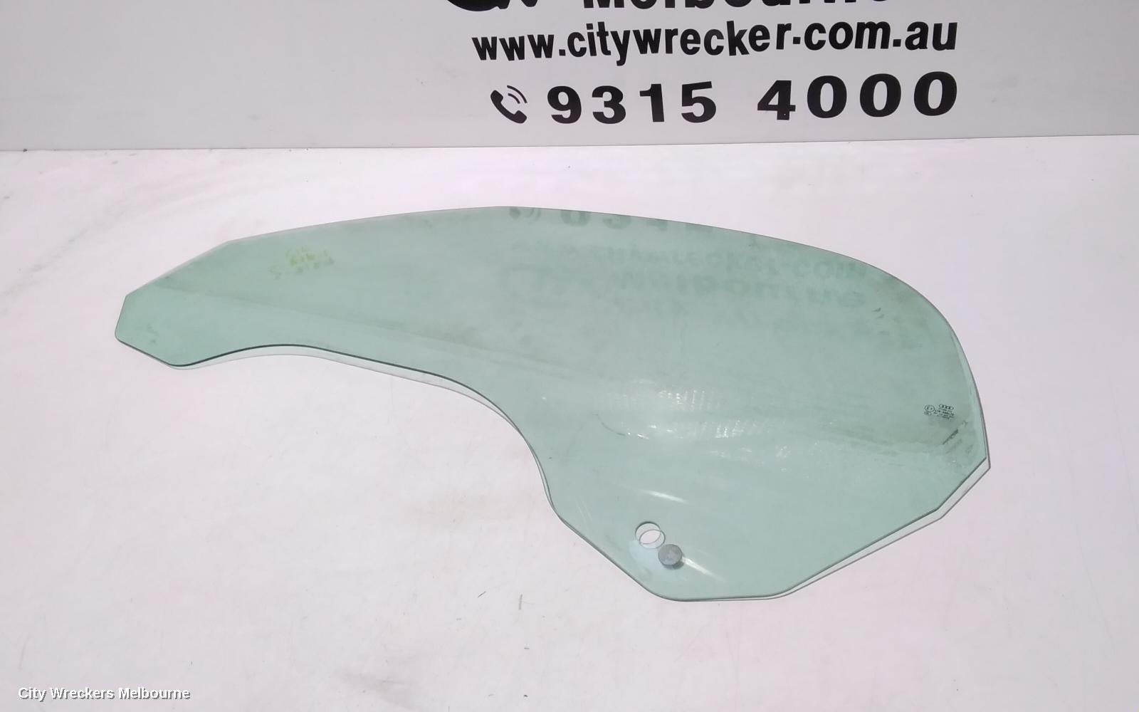 AUDI TT LEFT FRONT DOOR WINDOW, 8J, CABRIO, 03/2007 - 12/2014 - Image 3