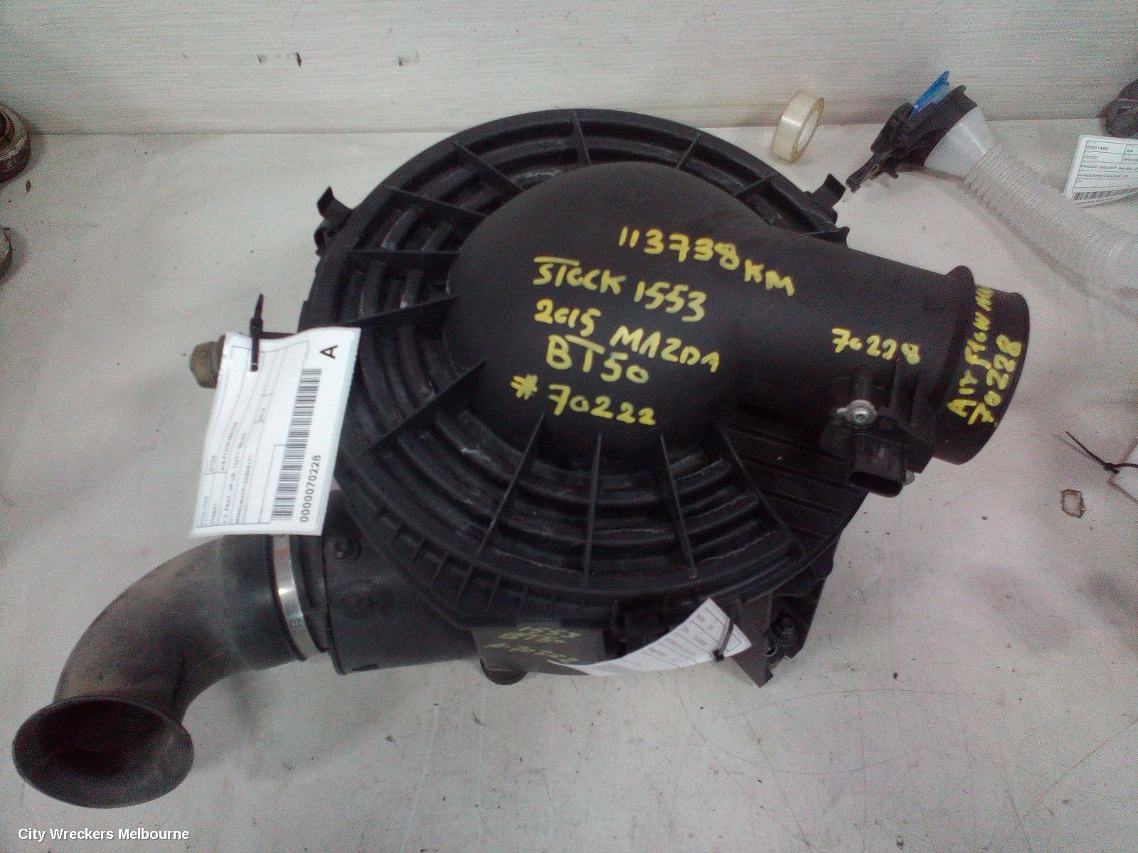 MAZDA BT50 AIR CLEANER/BOX, AIR CLEANER, UP-UR, 3.2, DIESEL, 10/2011 - 06/2020 - Image 3