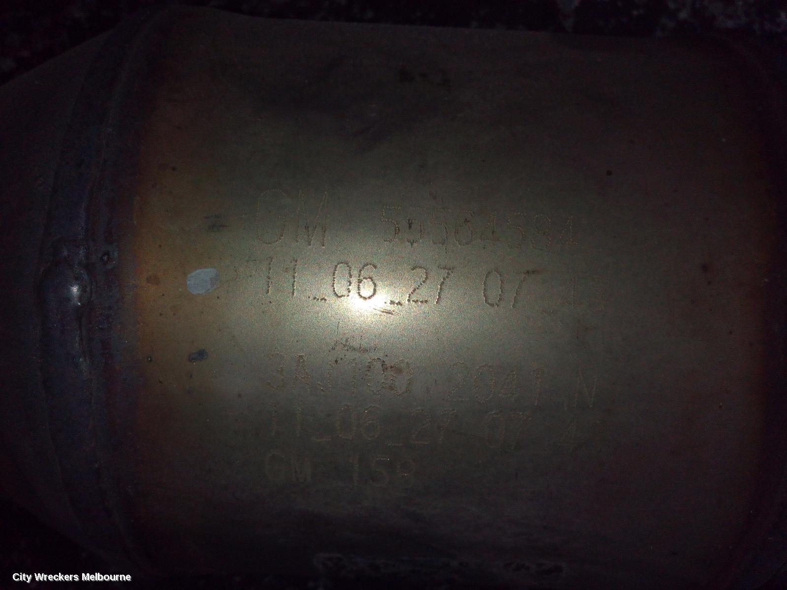 HOLDEN CRUZE CATALYTIC CONVERTER, DOWNPIPE-CAT TYPE, 1.4, PETROL, JH, 03/2011 - 01/2017 - Image 1