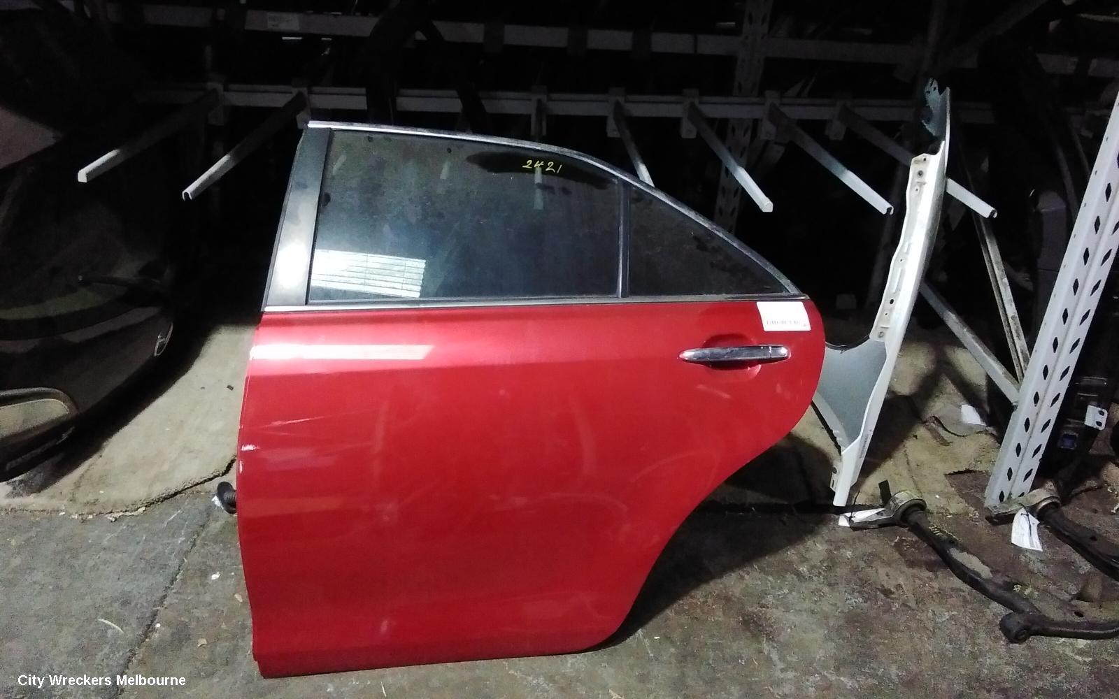 TOYOTA CAMRY LEFT REAR DOOR/SLIDING, ACV40/AHV40, NON MOULD TYPE, 06/2006 - 11/2011 - Image 1
