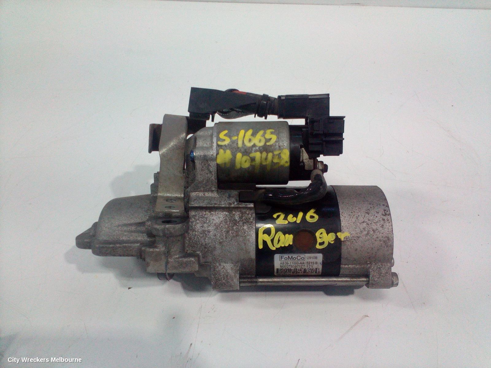 FORD RANGER STARTER, DIESEL, 2.2, STANDARD ELECTRIC TYPE, PX SERIES 2-3, 06/2015 ONWARDS - Image 2