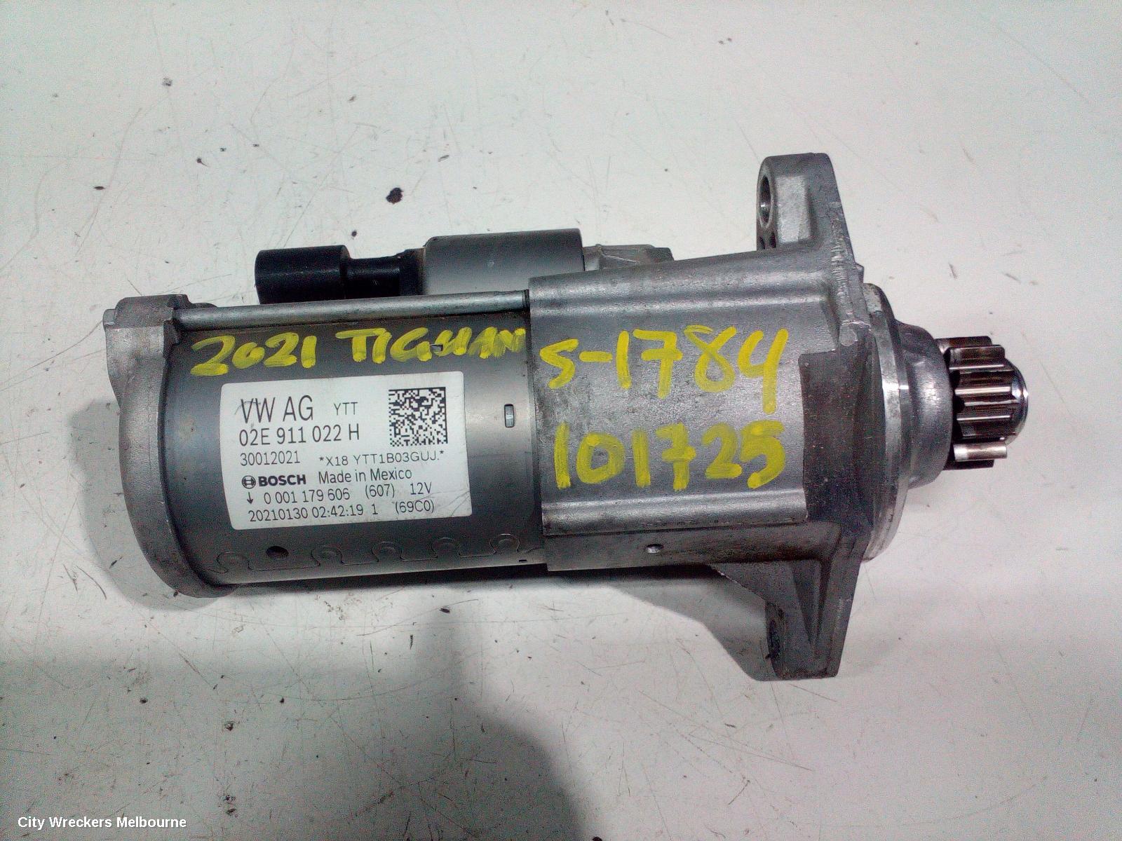 VOLKSWAGEN TIGUAN STARTER, PETROL, 2.0, BOSCH, CHHB/CZPA/DGVA/CXDA/DSFE CODE, 5NA, 06/2016 ONWARDS - Image 3