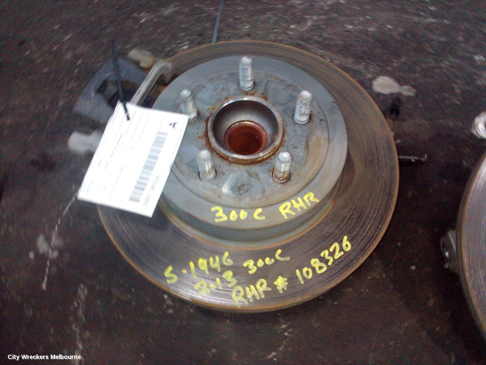 CHRYSLER 300C RIGHT REAR HUB ASSEMBLY, LX, 05/2012 - 12/2021 - Image 2