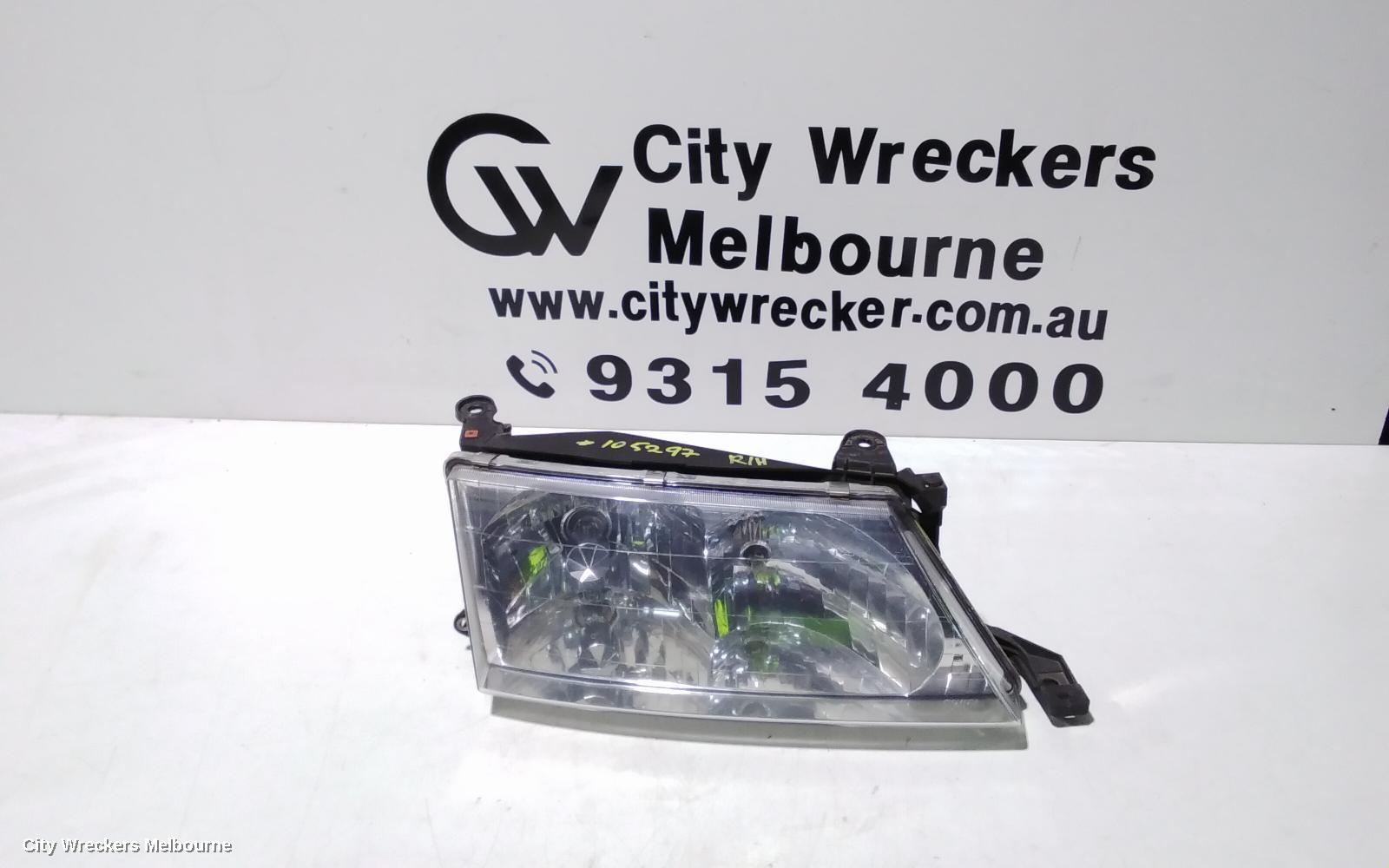 TOYOTA AVALON RIGHT HEADLAMP, MCX10R, HELLA LENS# 07-29, 07/2000 - 09/2003 - Image 1
