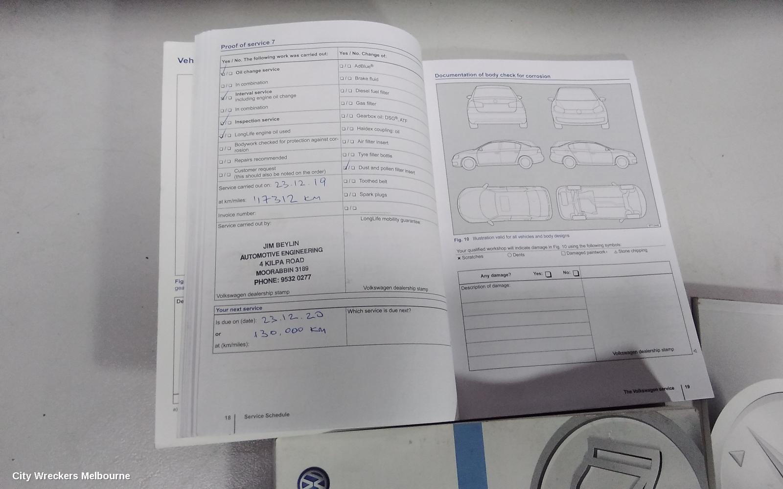 VOLKSWAGEN PASSAT OWNERS HANDBOOK, 3C/MK6 B6-B7, DIESEL, 03/2006 - 05/2015 - Image 2