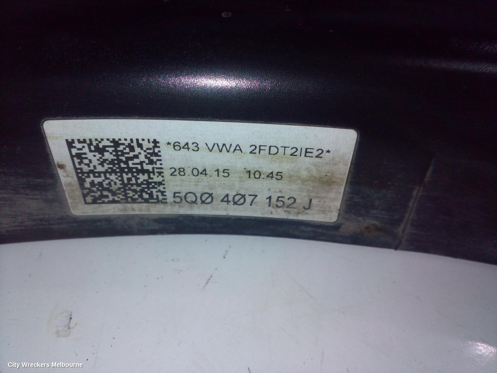 AUDI A3 RIGHT FRONT LOWER CONTROL ARM, 8V, A3/S3, SEDAN/HATCH/CABRIO, 05/2013 - 10/2020 - Image 3