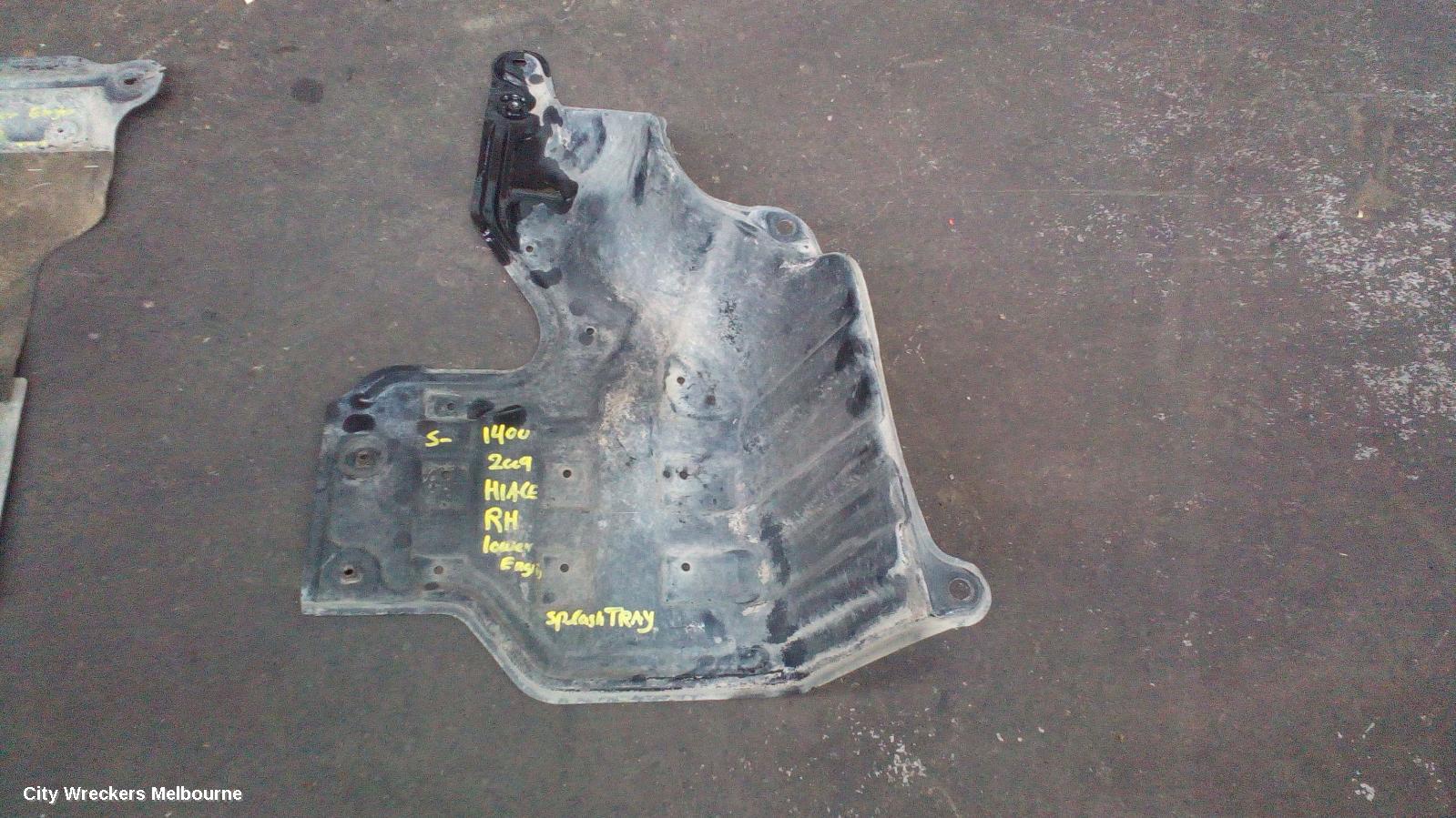 TOYOTA HIACE LOWER ENGINE SPLASH TRAY, TRH/KDH, 03/2005 - 04/2019 - Image 1