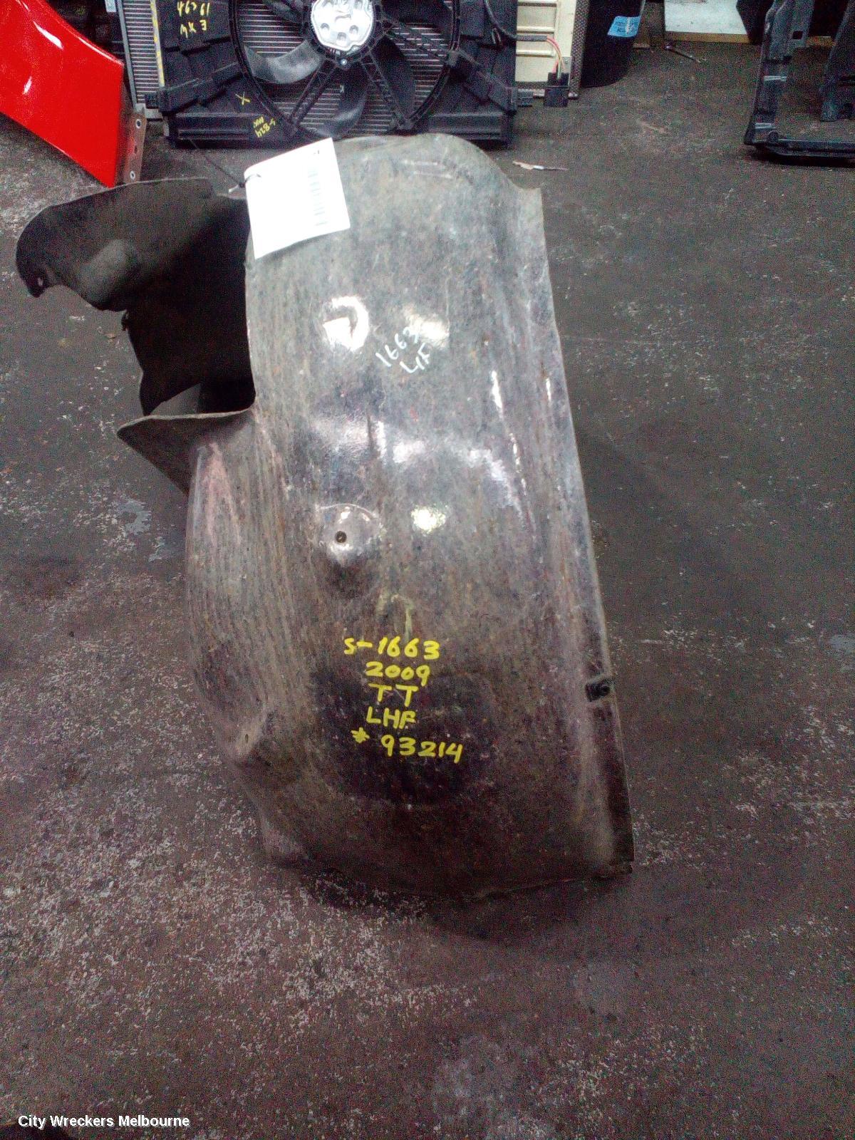 AUDI TT LEFT GUARD LINER, 8J, 09/2006 - 12/2014 - Image 3
