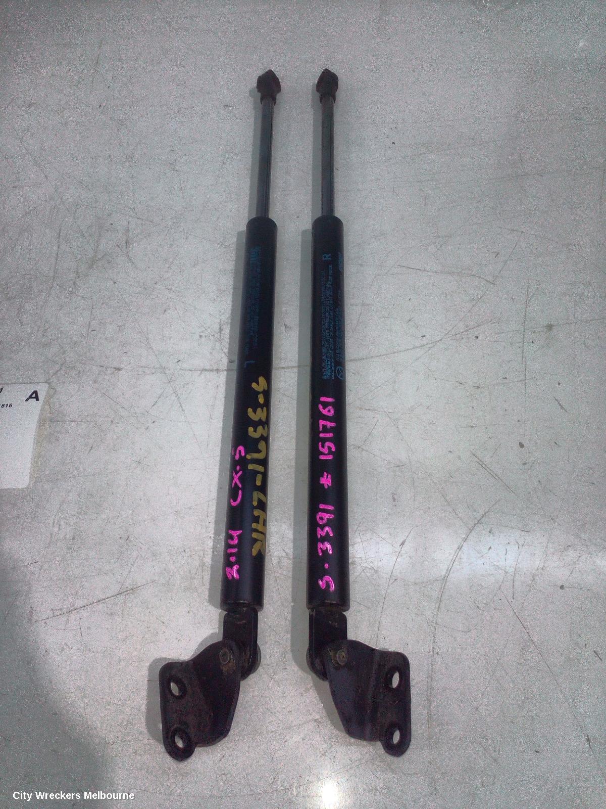 MAZDA CX5 HATCH STRUT, TAILGATE STRUTS (PAIR), KE, 02/2012 - 01/2017 - Image 1