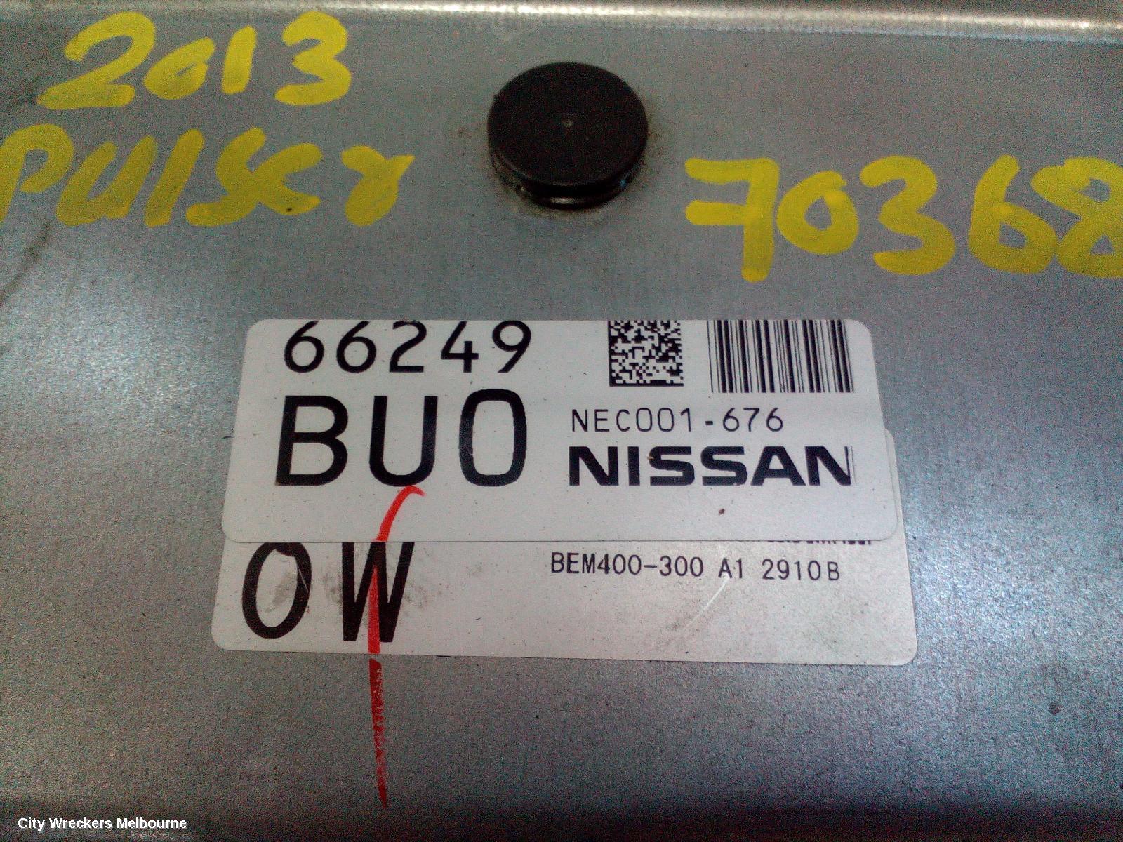 NISSAN PULSAR ECU, ENGINE ECU, ECU ONLY, B17, 12/2012 - 12/2017 - Image 1