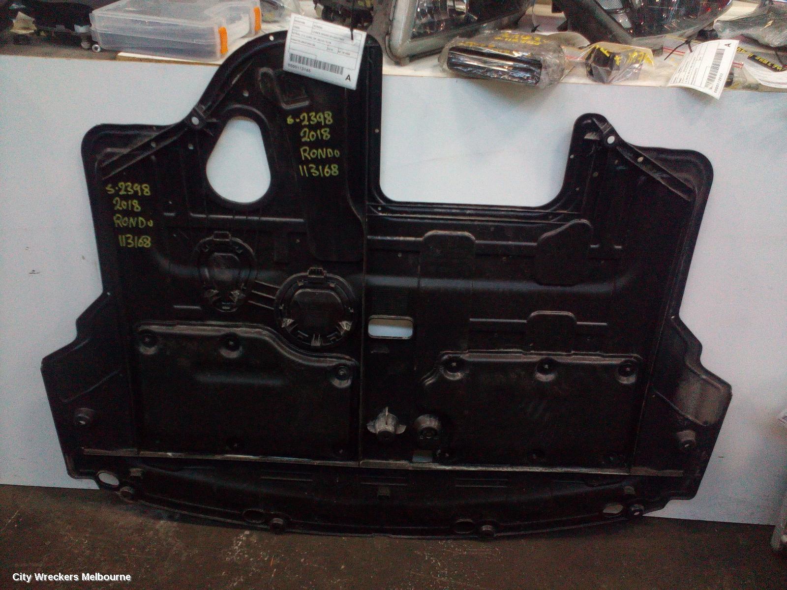 KIA RONDO LOWER ENGINE SPLASH TRAY, PETROL, 2.0, G4NC, RP, 06/2013 - 12/2018 - Image 2