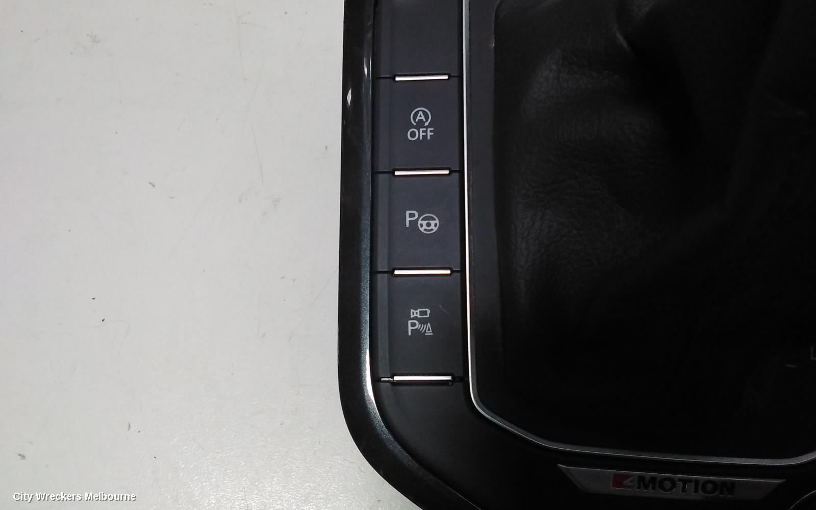 VOLKSWAGEN TIGUAN GEAR STICK/SHIFTER, 5NA, AUTO, 7 SPEED, 06/2016 ONWARDS - Image 3