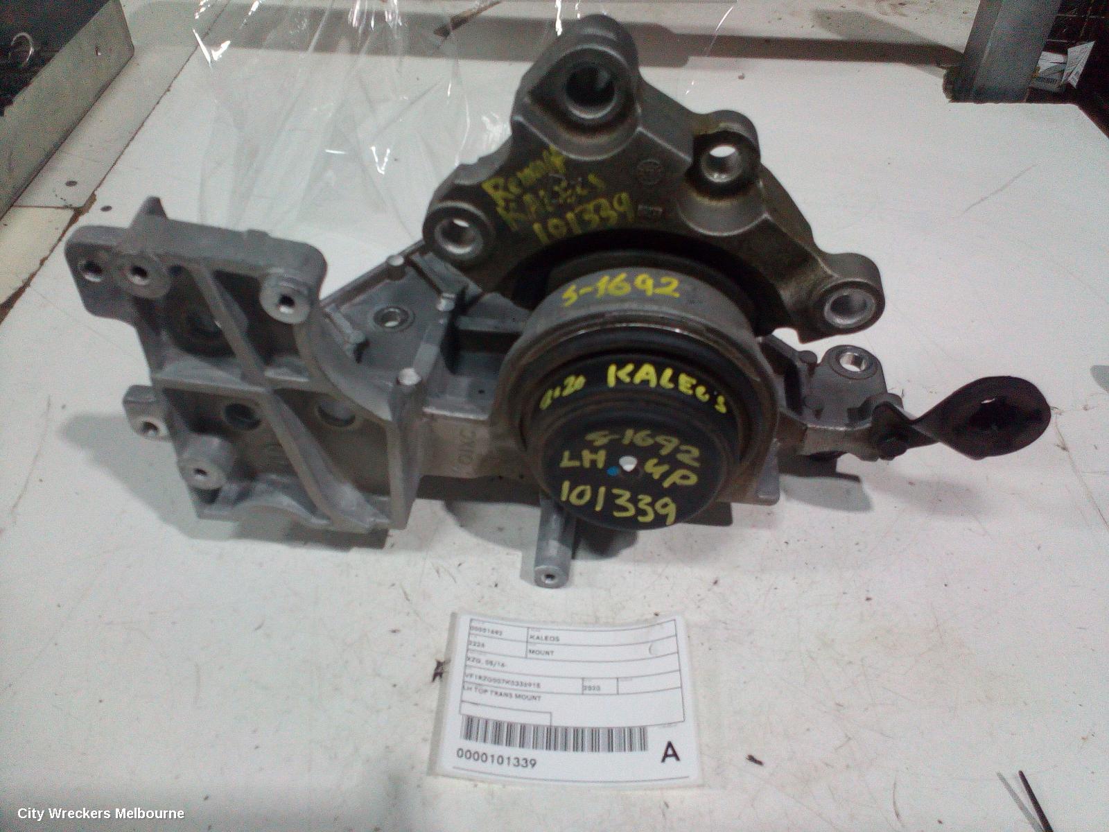 RENAULT KALEOS MOUNT, XZG, 05/2016 ONWARDS - Image 2